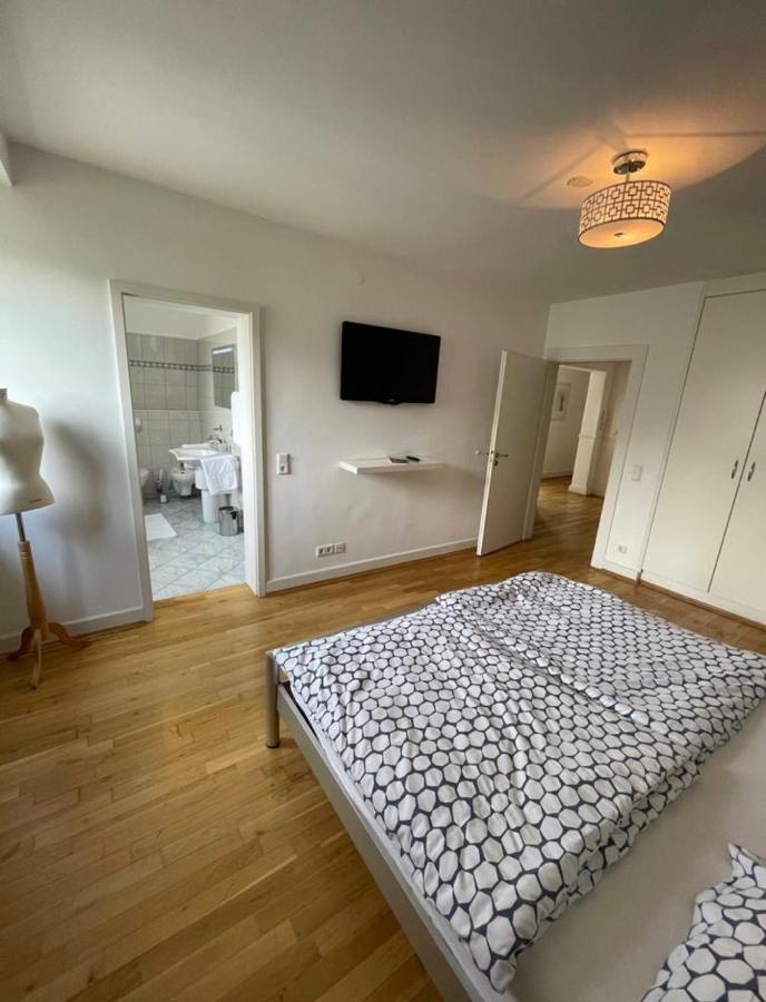 Апартаменти Luxury Rooftop Loft With River View 10Min To City Дюссельдорф Екстер'єр фото